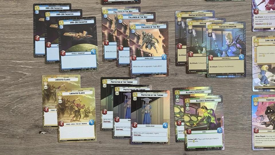 Star Wars Unlimited - Lote de láminas hiperespaciales - 65+ cartas - Todos los juegos - Envío rápido Foto 2 de 4