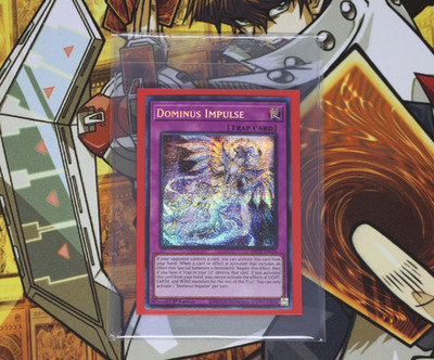 YuGiOh Trap Dominus Impulse MP25-EN116 1st Prismatic Secret Rare