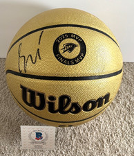 SHAI GILGEOUS ALEXANDER SIGNED OKLAHOMA CITY THUNDER BASKETBALL 2025 MVP BAS