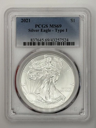 2021 American Silver PCGS MS 69