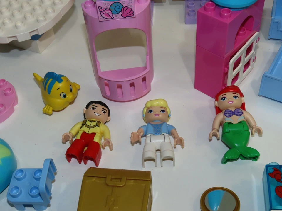 Lego Duplo Castillo de Cenicienta Disney Princesa Gran Lote Sirena Foto 4 de 4