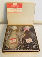 Vintage Houbigant Chantilly Gift Set Eau de Toilette 1  oz & Hand Lotion 1oz NEW
