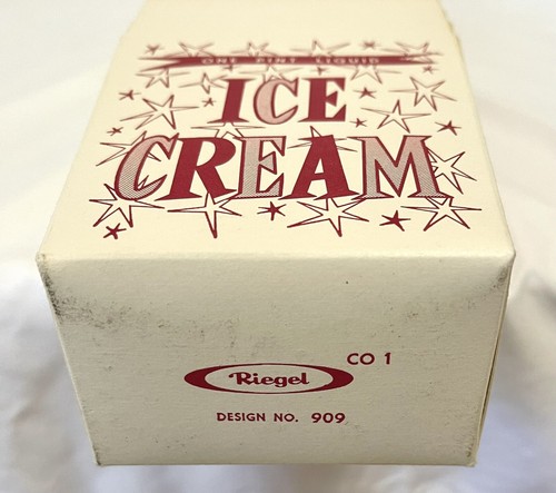 Vtg 1930s Cone Dispenser Shelf with 93 Cardboard Ice Cream Shop Cartons Boxes - Picture 12 of 12