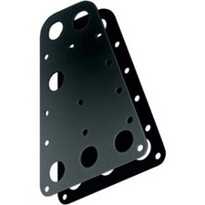 Ronstan Headboard Plates, 280mm x 175mm Pair 