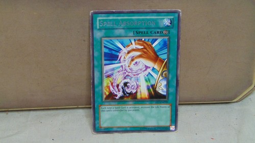 1996 YU'GI-OH! CARD SPELL ABSORPTION FET-EN039 | eBay