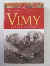 Vimy by Pierre Berton (Pen and Sword Military Classics)