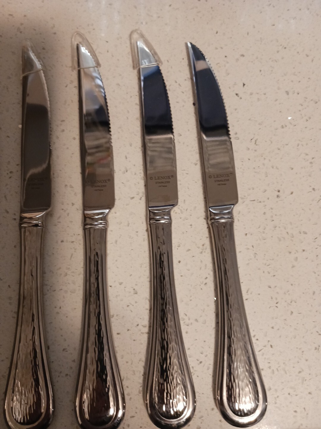 8 Steak Knives BARLOWE Lenox 18/10 Vietnam Glossy Stainless Steel