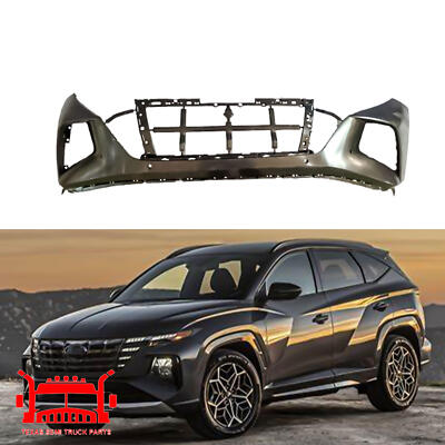 #ad HY1014107 Front Upper Bumper Cover Fits 2022 2024 Hyundai Tucson Primed $299.88