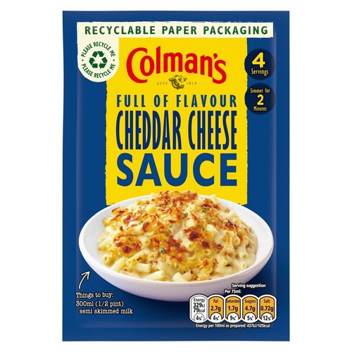 Colman's Cheddar Käse Sauce Mix 40g