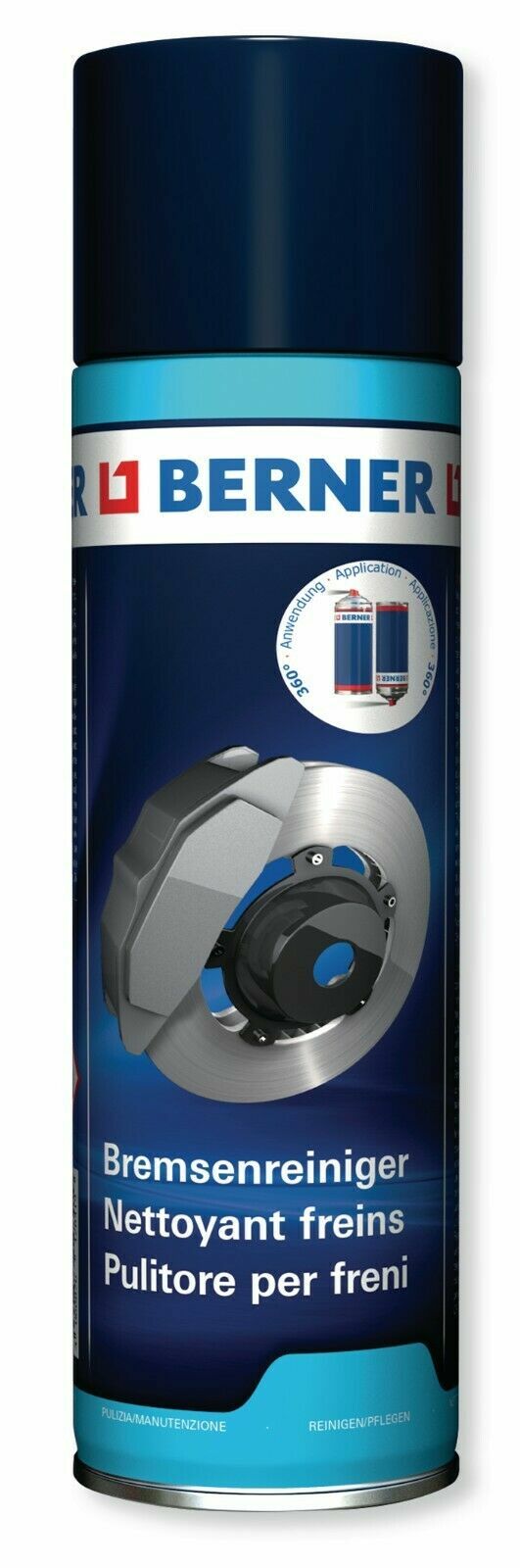 12 Dosen Berner Bremsenreiniger 500ml Teile Reiniger Brake Cleaner