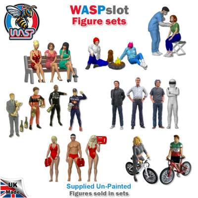 Figuren Sets - Maßstab 1/32, WASPslot, Gruppen, Zuschauer, Personen