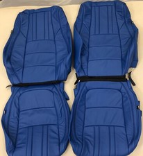 2018 2022 Honda Accord Ex Sport Hybrid Katzkin Cobalt Blue Leather Seat Covers