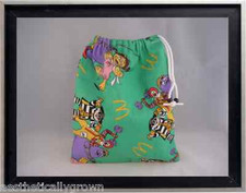 Gymnastics Leotard Grip Bags / McDonalds Characters Gymnasts Birthday Goody Bag