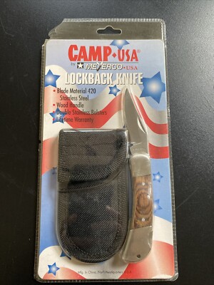 Meyerco Camp USA Lockback Knife