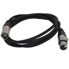 HQRP 6ft 3pin XLR M to XLR F Cable for Shure PG48-XLR PG57-XLR PG58-XLR PG81-XLR