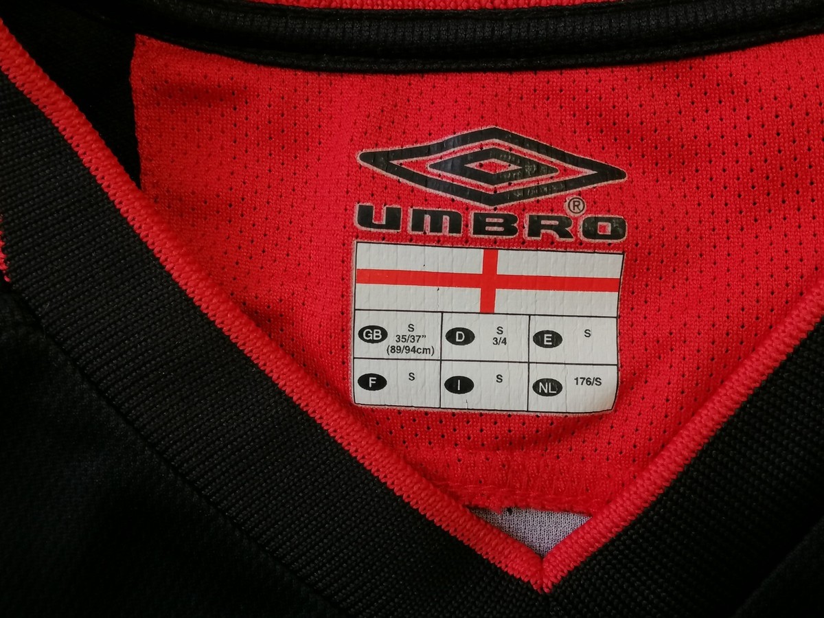 【UMBRO】England National Team wear【00s】 ENGLAND 1999 2000 HOME FOOTBALL SHIRT SOCCER JERSEY UMBRO sz