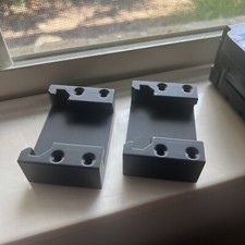 6 PACK HEAVY DUTY Milwaukee M18 Battery Holder/Mount MADE IN USA BLACK