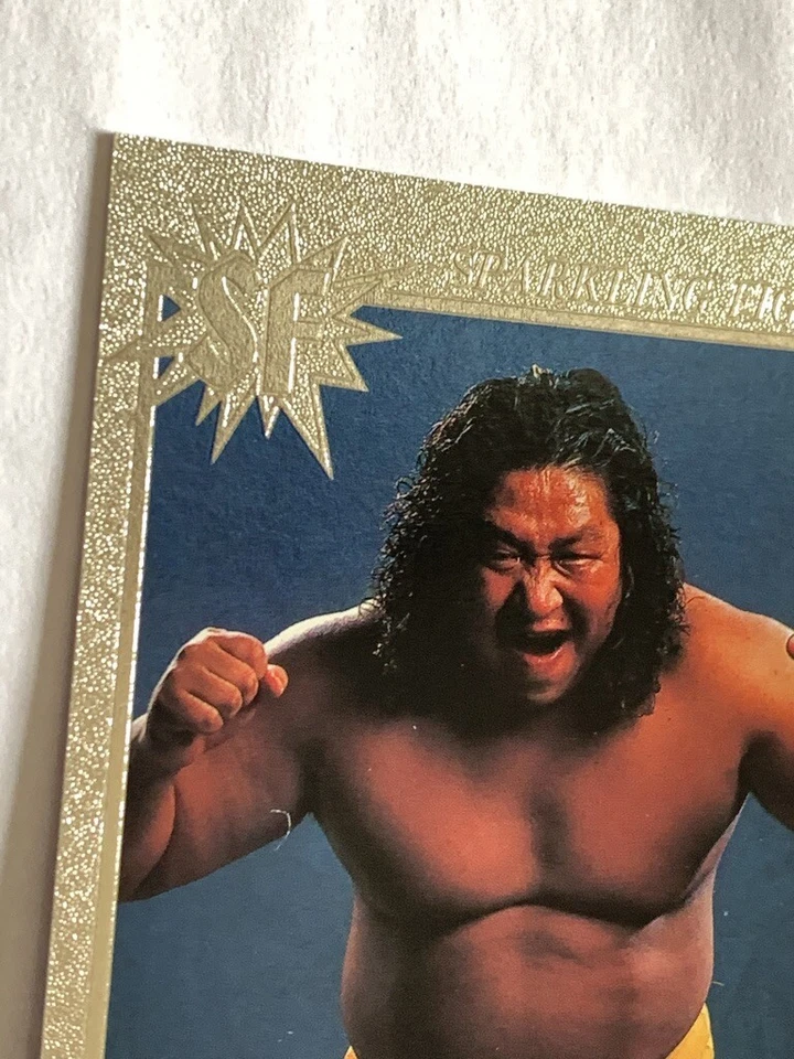 Kodo Fuyuki SF 109 Pro-Wrestling BBM 1997 Fight magazine rare card Japan F/S - Image 4 of 4