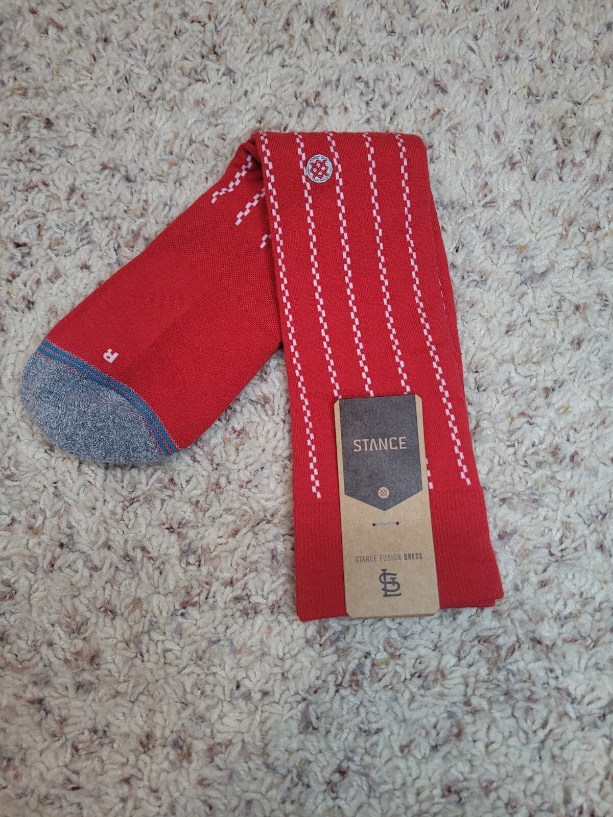 Stance Vintage Cardinal Socks NWT