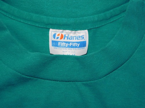 VTG T-Shirt Single Stitch The Oyster Pub Daytona Beach Florida Green Men's L - Picture 9 of 11