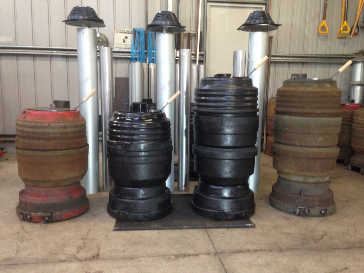 Potbelly Shed Heater Drum Painted Wood Truck Brake Drum Garage  Entertainment