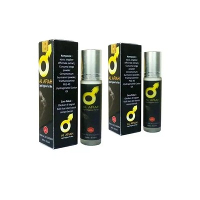AL-AFIAH Zingiber Officinale Extract Prolong Sex Duration Oil 5 ml X 2