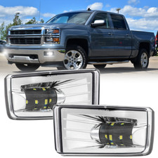Led Fog Lights Driving Lamps For Chevy Silverado Suburban 2500 1500 2007-2014