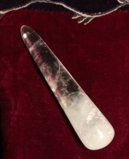 Beautiful Quartz Crystal Massage Tool  Metaph...