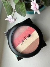 NIB OFRA Blush Bronzer Terracotta Blush Stripes Full Size