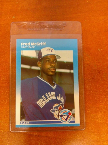 1987 Fleer Update - Fred McGriff #U-75 - MINT - PACK FRESH 🔥