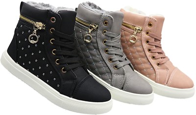 Kinder Warmfutter Boots Mädchen Winter Sneaker Schuhe Gr.24 - 35 Art- Nr.3120