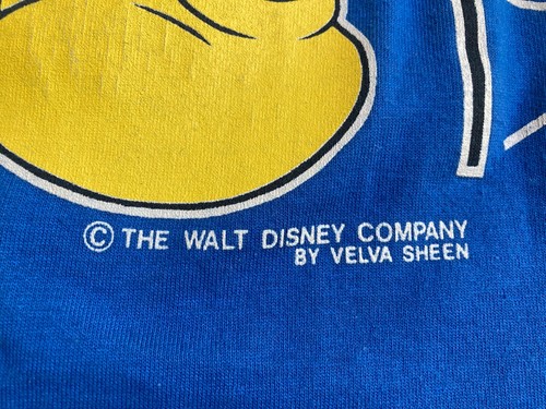 Vtg 80s Disney Mickey Mouse California T Shirt Mens M Velva Sheen Single Stitch - Picture 4 of 4