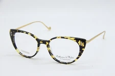 NEW CATHERINE DE MEDICI CLOTHILDE CDM 18 V99/C HAVANA AUTHENTIC EYEGLASSES 51-19