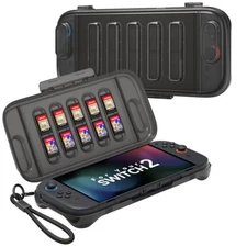 Portable Travel Bag Carrying Case for Nintendo Switch 2 with 15 Game Card Slots