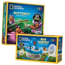 National Geographic Butterfly Growing and Butterfly Habitat Bug Catcher Kit