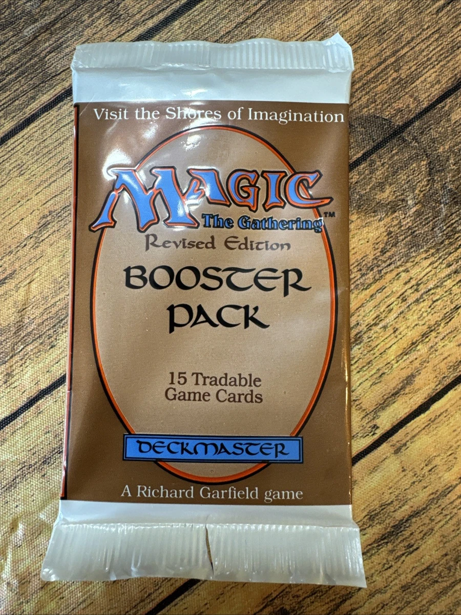 Magic: The Gathering Revised Edition Sealed Collectible Card Game