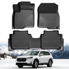 TPE All-Weather Floor Mats for Honda CR-V 2023 2024 2025 2026 Custom Fit Hea...