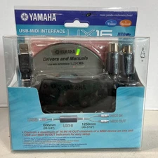 NEW YAMAHA UX16 USB MIDI Interface Cable PC Mac Adapter Compatible FAST NIP.”M1”