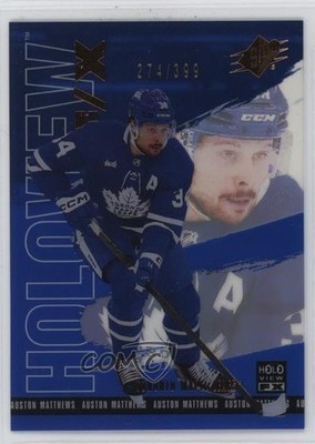 2024-25 SPx Holoview F/X Blue 274/399 Auston Matthews #HV-11 mp7
