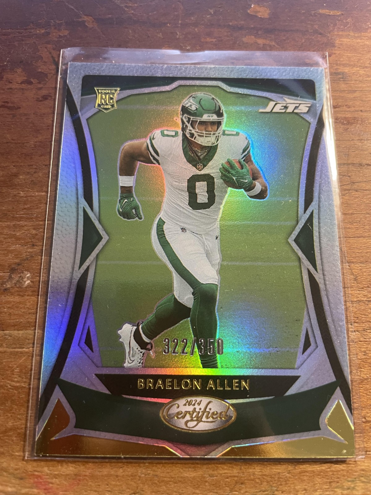 2024 Panini Certified #200 Braelon Allen Mirror #/350