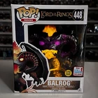 Funko Pop Movies Lord of the Rings LOTR Balrog Glow NYCC 448 6 Inch Vinyl Figure