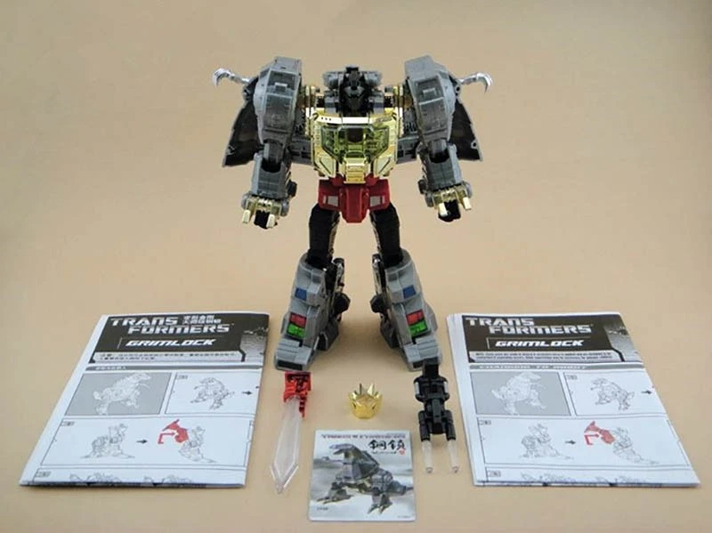 Takara Tomy Transformers Grimlock Masterpiece Asia Exclusive Figure Official - Image 3 of 4