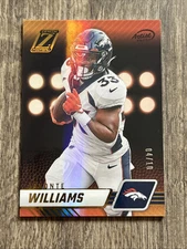 2023 Panini Zenith JAVONTE WILLIAMS Gold Artist Proof 4/10 #30 DEN/DAL SSP