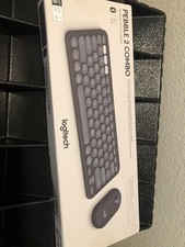 New Logitech PEBBLE 2 Combo, Bluetooth Keyboa...
