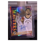Tyrese Haliburton Pacers 2025-26 TOPPS Finest Masters Auto RED/GOLD 3/10