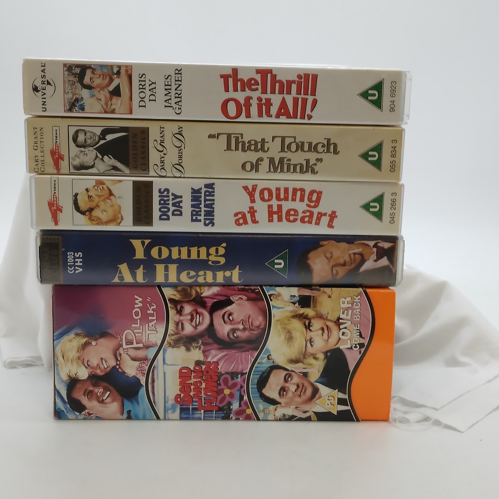 Job Lot VHS Cassettes x10: Vintage Classic Doris Day RomCom/Musicals