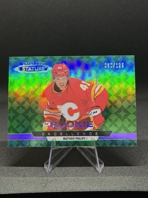 2021-22 Upper Deck Stature Rookie Excellence Matthew Phillips Green /125 #RE-7