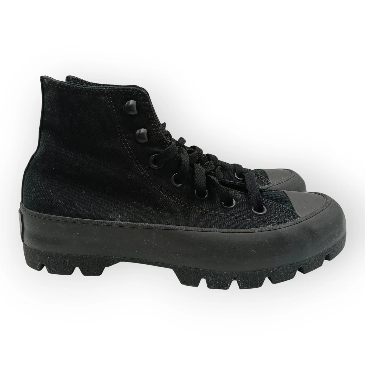 Converse Chuck Taylor All Star Lugged High Black Monochrome W for