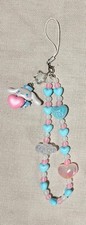 ** Blue Sanrio Nurse Cinnamoroll inspired Phone Charm ** Handmade **