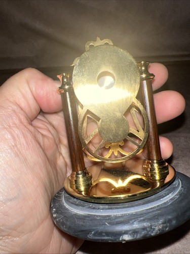 Orologio scheletro miniatura Franklin come nuovo - solo esposizione - non funzionante - 1988 - 4" - Foto 3 di 5